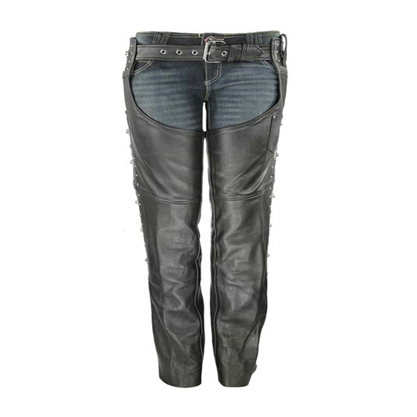 Motorbike Leather Chaps