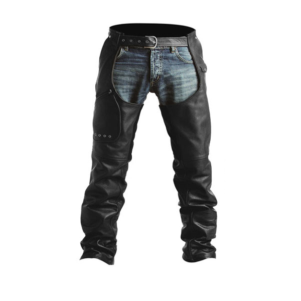 Motorbike Leather Chaps | SL-M-208