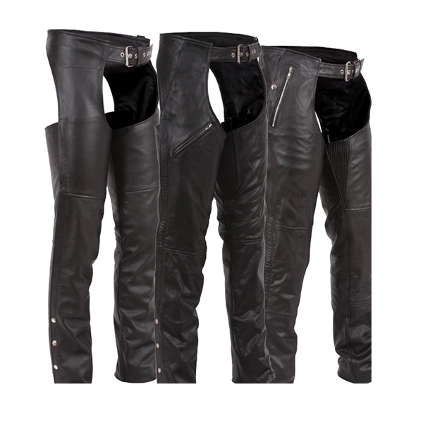 Motorbike Leather Chaps | SL-M-209