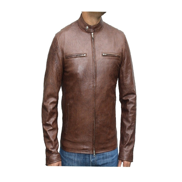 Motorbike Leather Classic Jackets | SL-M-1101