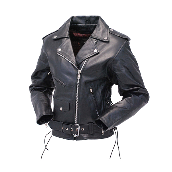 Motorbike Leather Jackets Ladies | SL-M-910