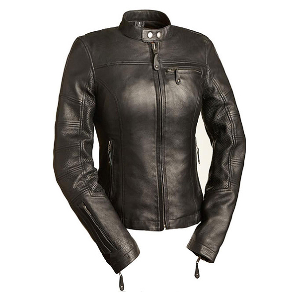 Motorbike Leather Jackets Ladies | SL-M-906